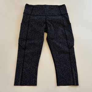 Lululemon Fast & Free Crop II (Nulux 19”)